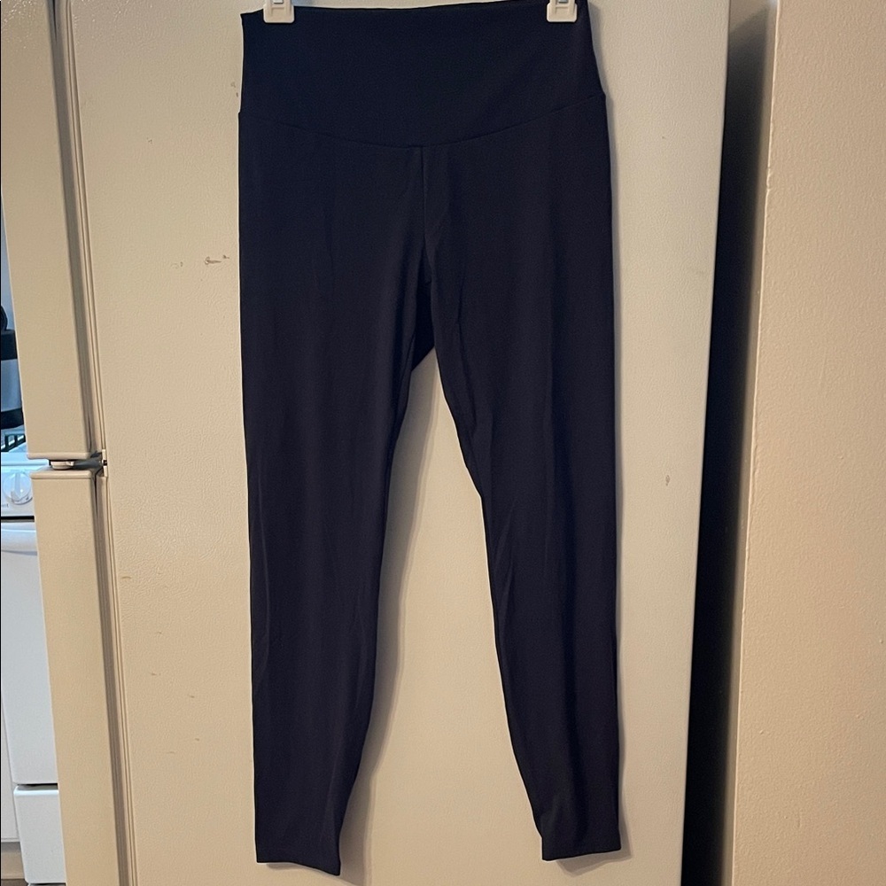 Oysho Women’s‎ Large Navy Blue High-Waisted Leggings
